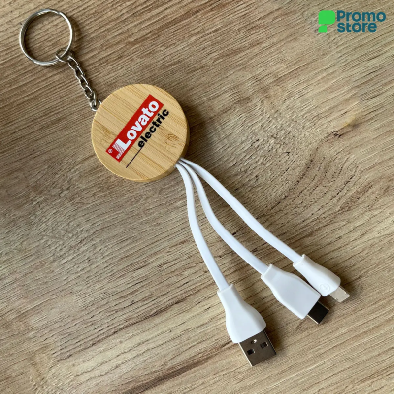 Vista previa de Llavero Multicables 3 en 1 4