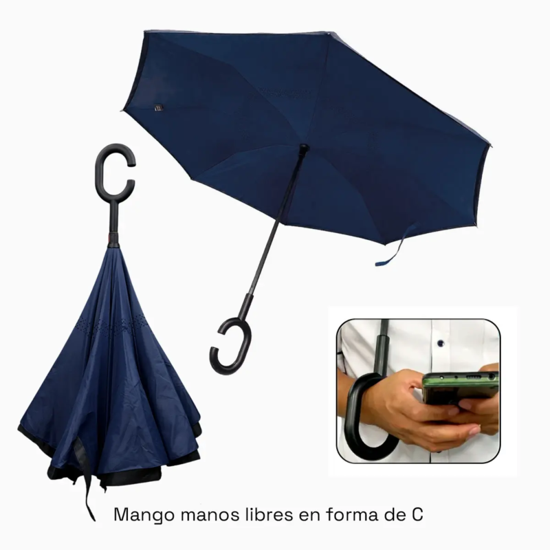 Vista previa de Paraguas reversible Pri 3