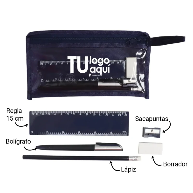 Vista previa de Cartuchera 5 Piezas Noa 4