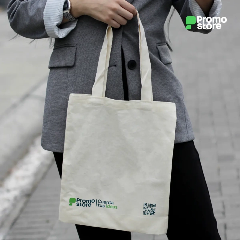 Vista previa de Tote bag de lienzo 28x32cm full color 2