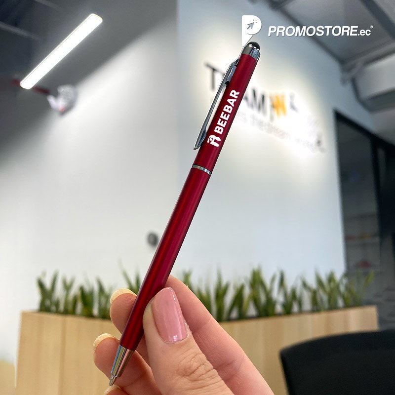 Vista previa de Bolígrafo Plástico Touch Milas 3