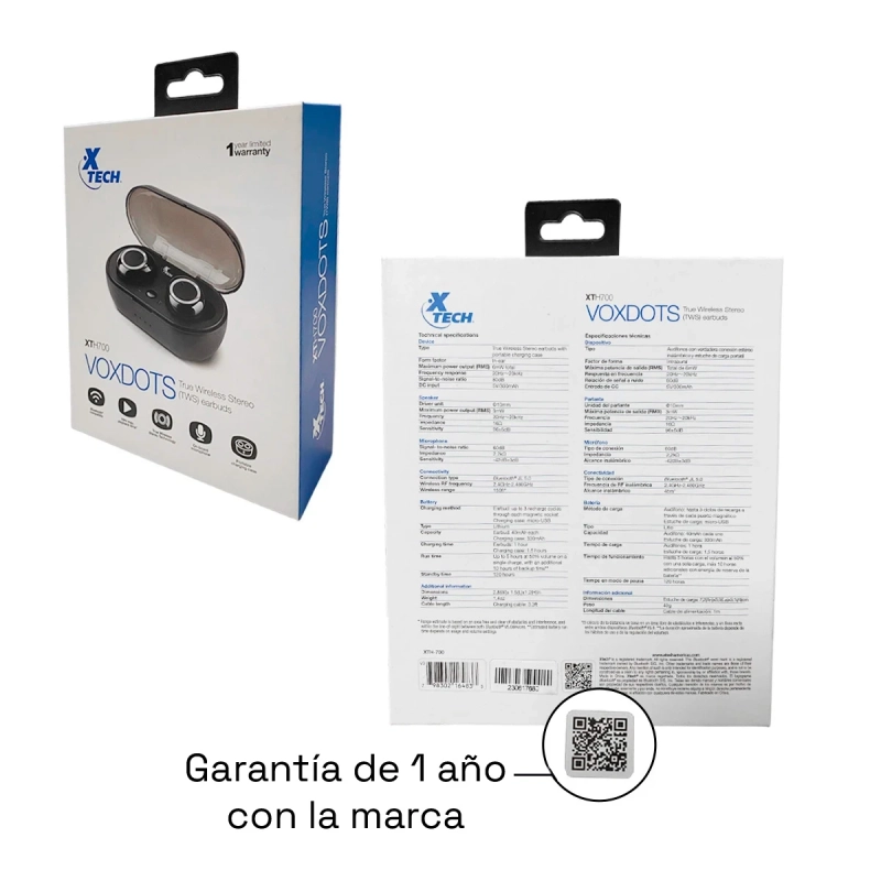 Vista previa de Audífonos inalámbricos Xtech® 4