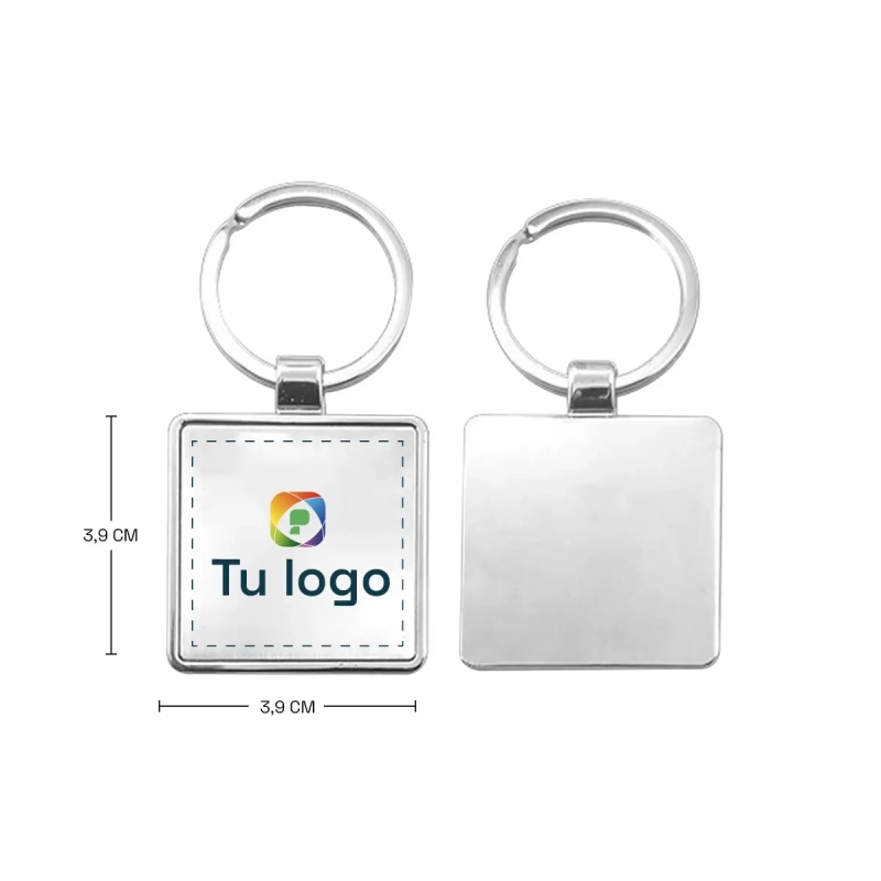 Vista previa de Llavero Metix Cuadrado 3