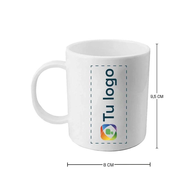 Vista previa de Jarro de cerámica 11oz 4