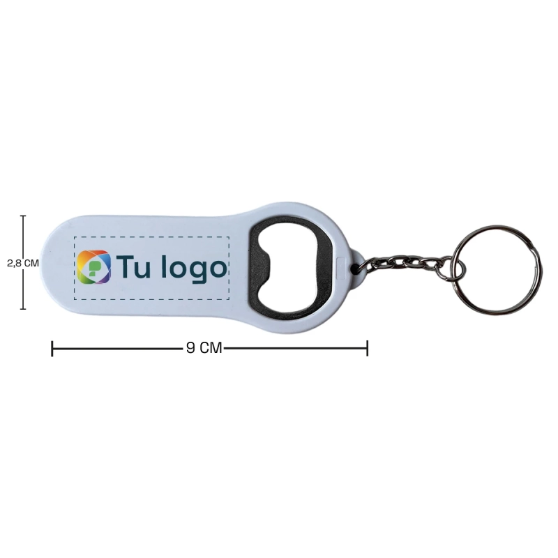 Vista previa de Llavero destapador estilete 3