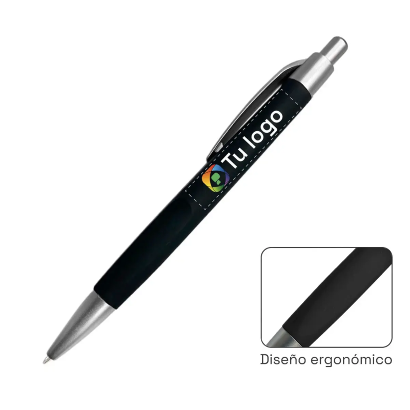 Vista previa 1 de Bolígrafo plástico Trazo