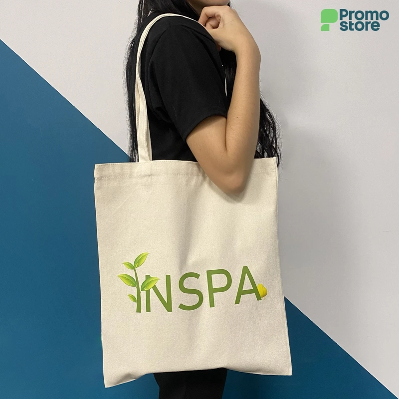 Vista previa de Bolso de lienzo premium 35x40cm 5