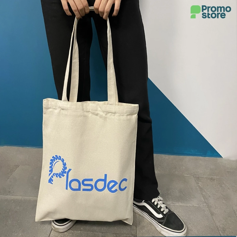 Vista previa de Bolso de lienzo premium 35x40cm 4