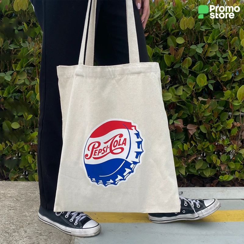 Vista previa de Bolso de lienzo premium 35x40cm 2