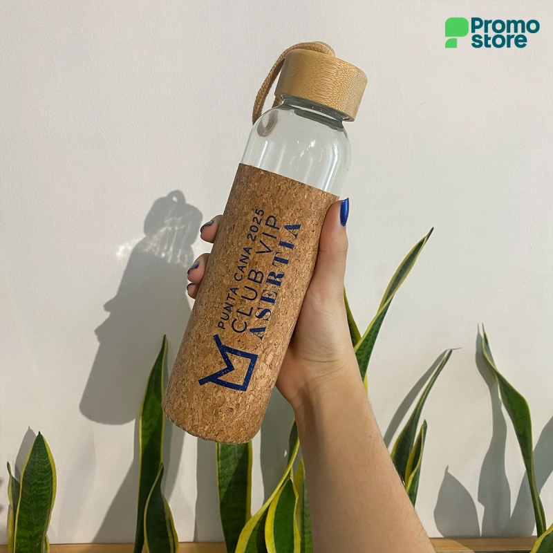 Vista previa de Tomatodo glass con corcho 500 ml 2