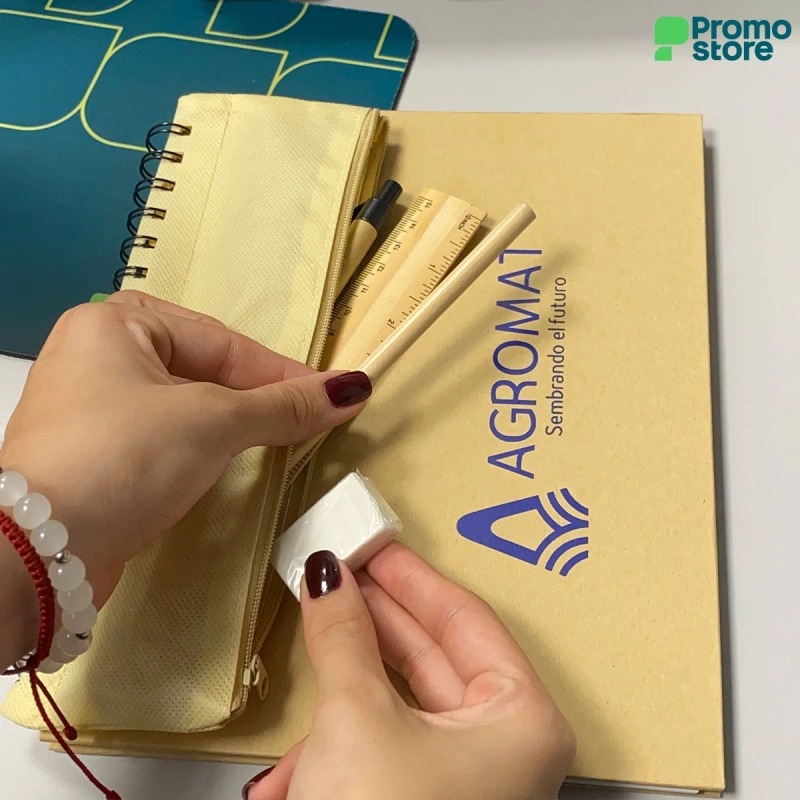 Vista previa de Cuaderno eco + cartuchera 6