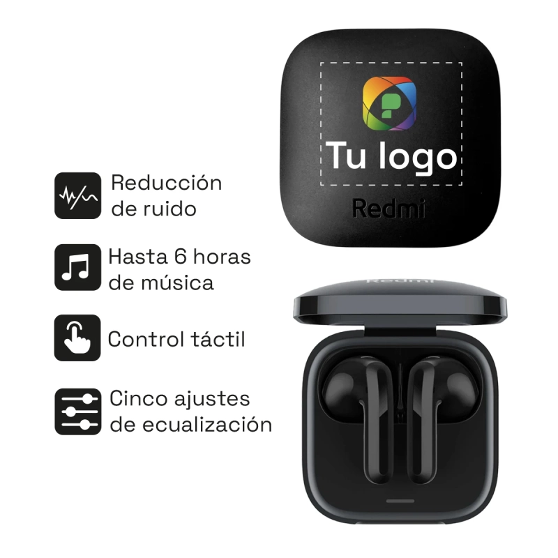 Vista previa de Audífonos Inalámbricos Redmi Buds 6 Active® 4