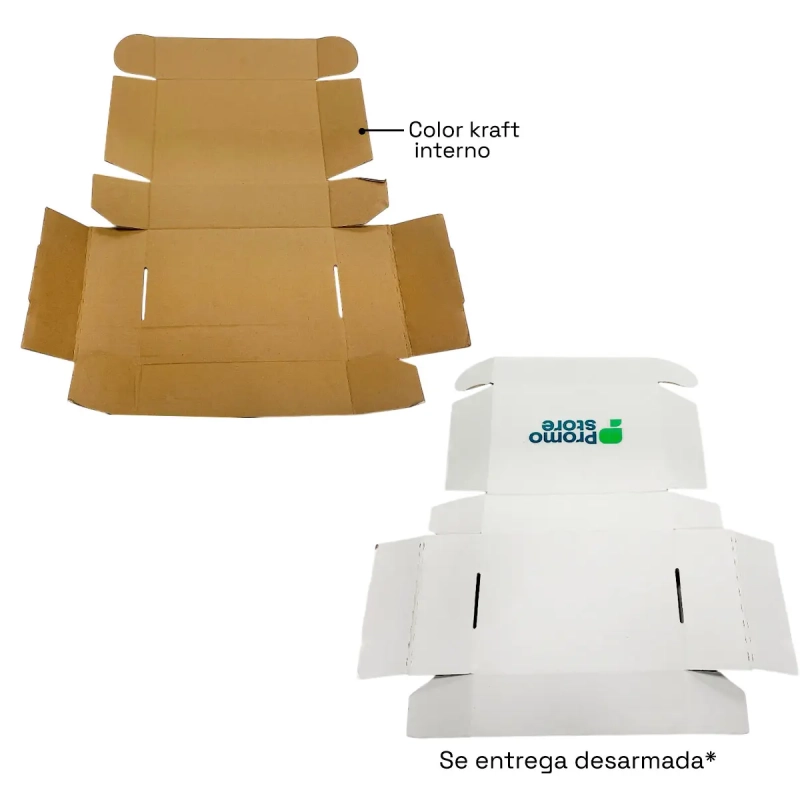 Vista previa de Caja 24,5x18x7cm con sticker 4