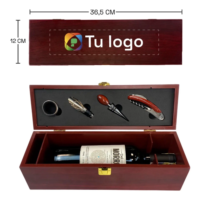 Vista previa de Cava de madera 4PZ 4