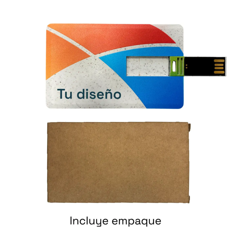 Vista previa de Tarjeta Pendrive Slim eco 4