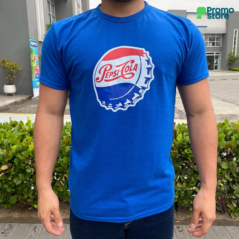 Vista previa de Camisetas Poli-algodón cuello redondo 2