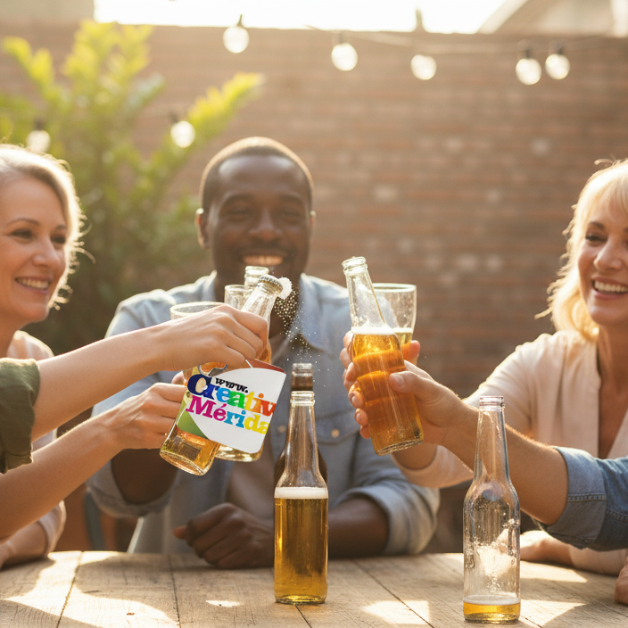 Vista previa 2 de Portavaso Destapador Personalizado