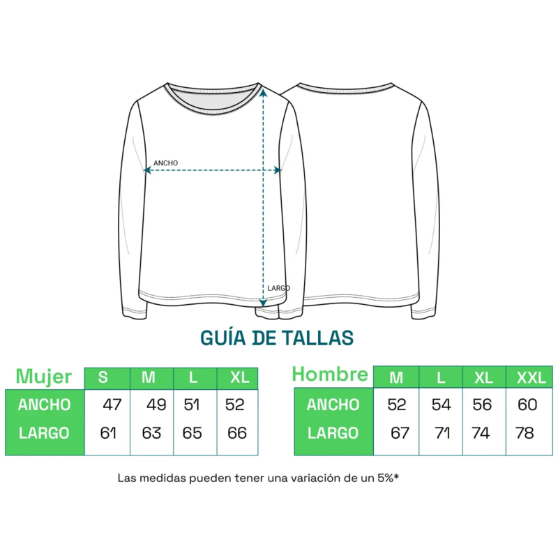 Vista previa de Camiseta manga larga full color 3