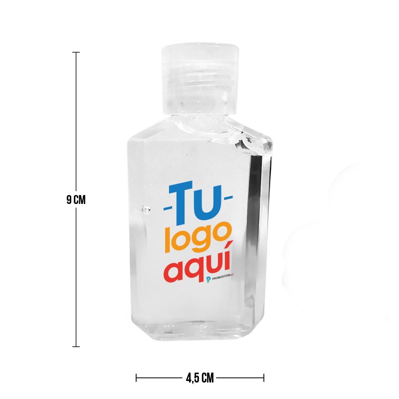 Vista previa de Gel antibacterial 60ml con logo 3
