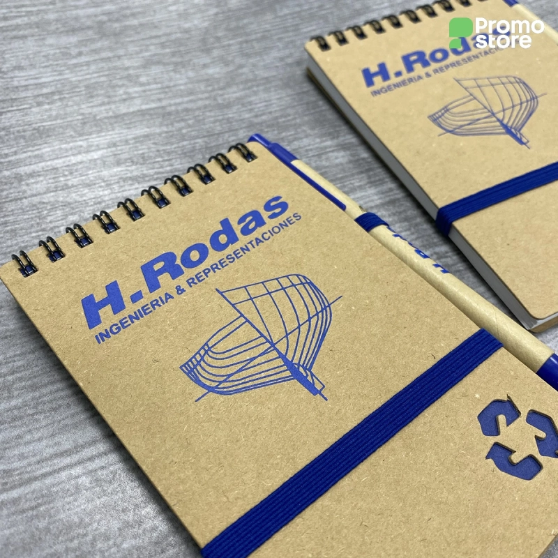 Vista previa de Mini libreta ecológica Terra 9×14 cm 5