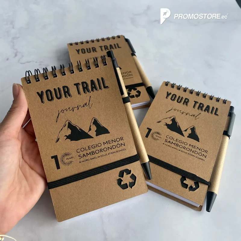 Vista previa de Mini libreta ecológica Terra 9×14 cm 4