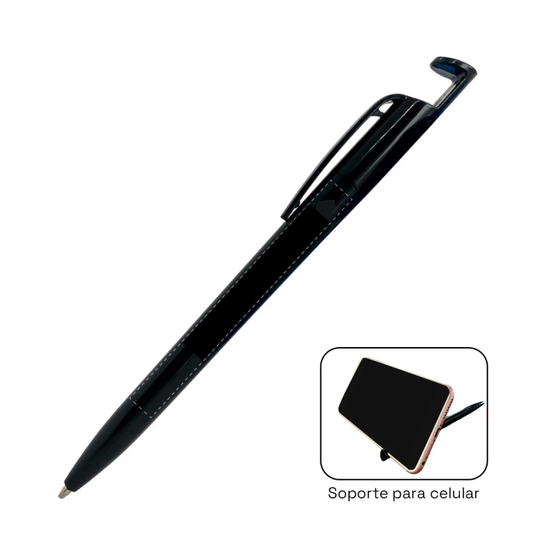 Vista previa de Bolígrafo Multifuncional para Empresas con Porta Celular 2