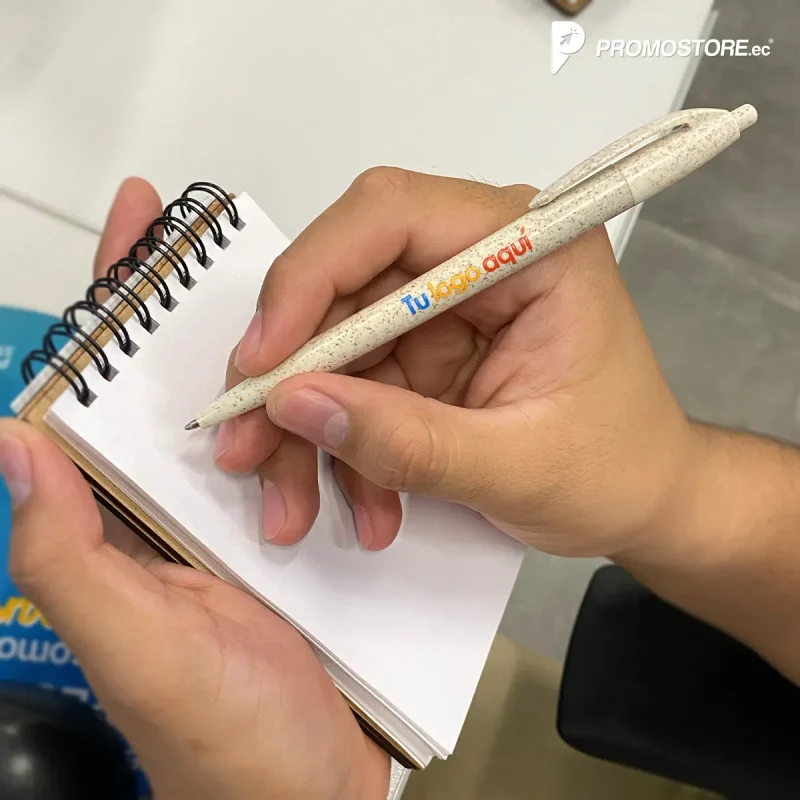 Vista previa de Bolígrafo Biodegradable de Avena 2