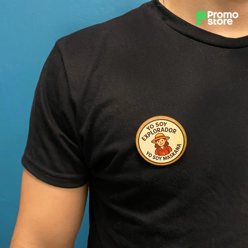 Vista previa de Pin circular MDF 2