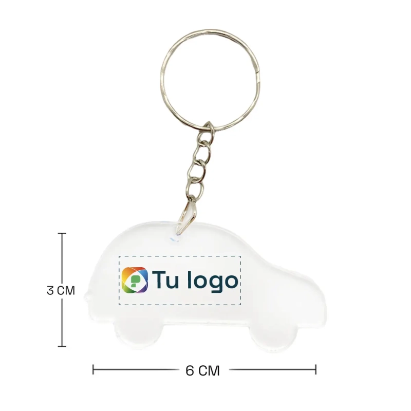 Vista previa de Llavero de Acrílico Carro 3