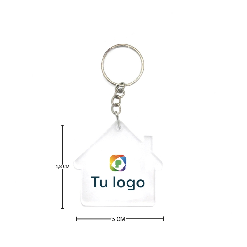 Vista previa de Llavero de Acrílico Casa 3