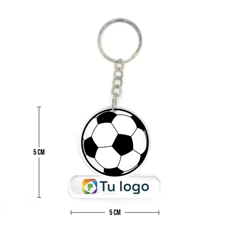 Vista previa de Llavero Acrílico Pelota 3