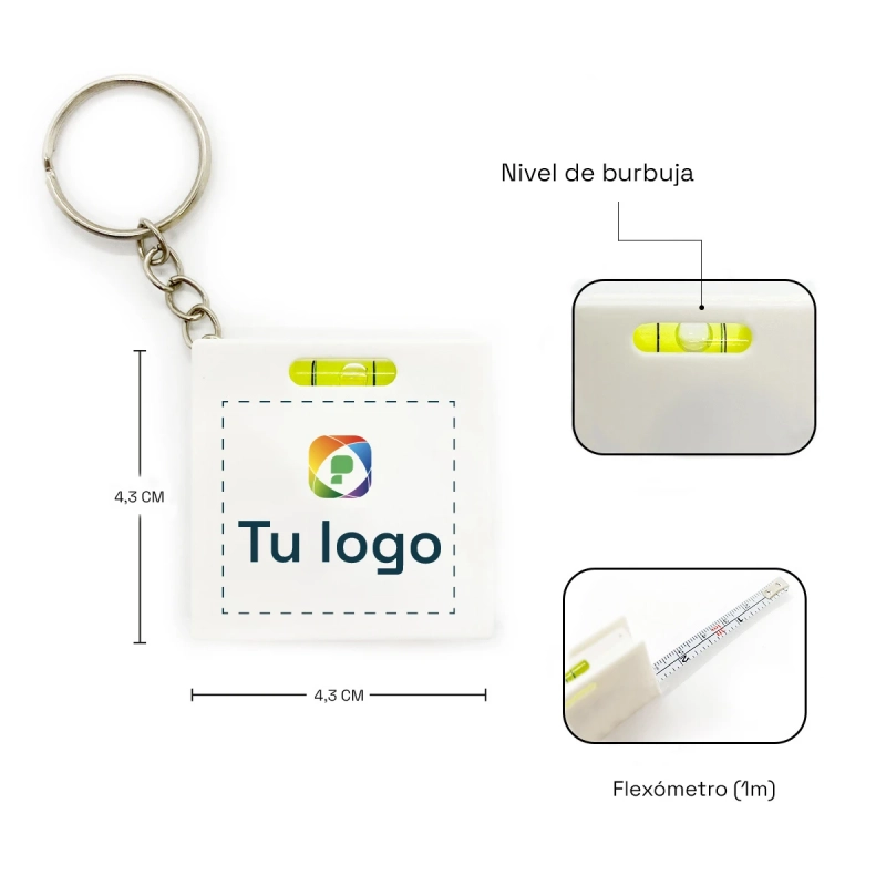 Vista previa de Llavero flex con nivelador 3