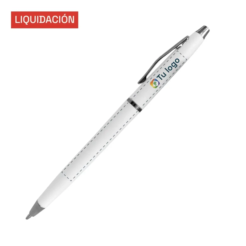 Bolígrafo lux blanco