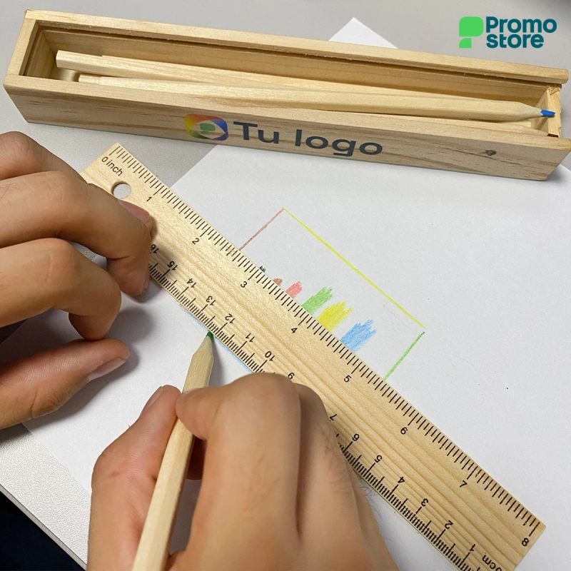 Vista previa de Set De Madera (Lápices De Colores) 2