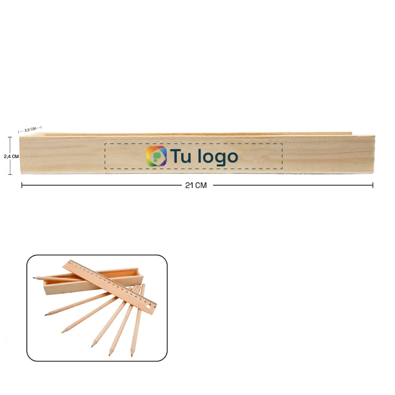 Vista previa de Set De Madera (Lápices De Colores) 3