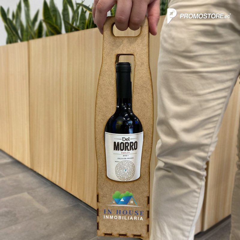 Vista previa de Porta vino de MDF 2