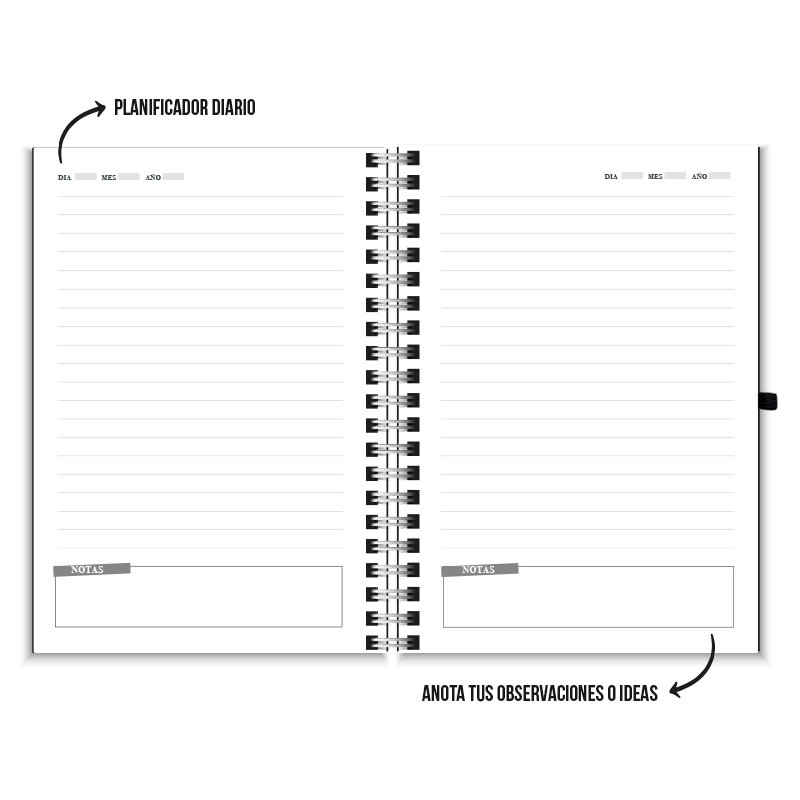 Vista previa de Libreta Black 5