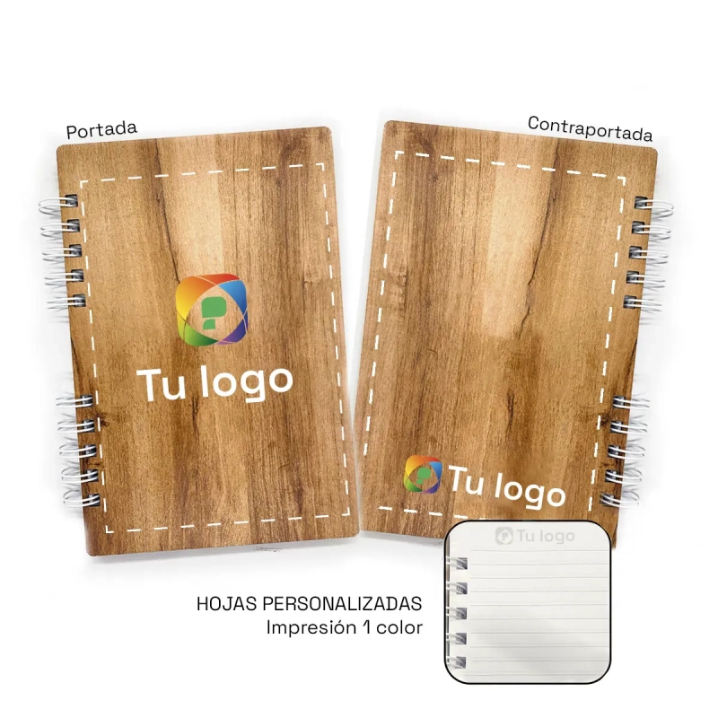 Cuaderno Premium MDF laminado A5