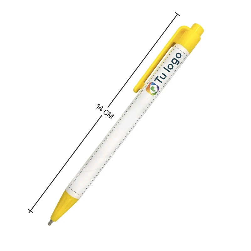 Vista previa de Bolígrafo Ecológico white 3