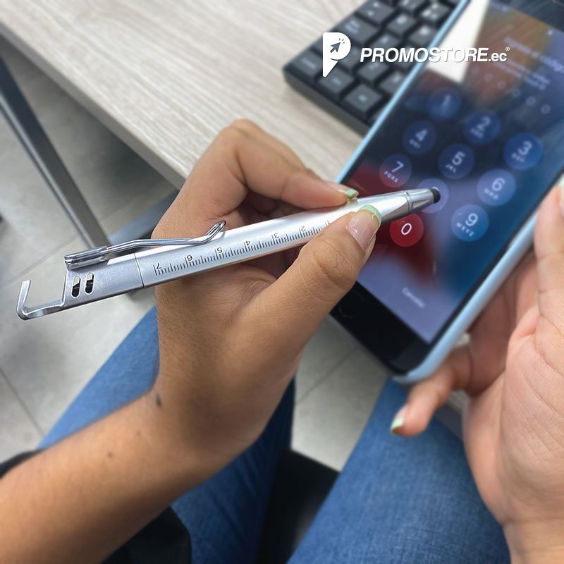 Vista previa de Bolígrafo Multifunción 8 en 1 3