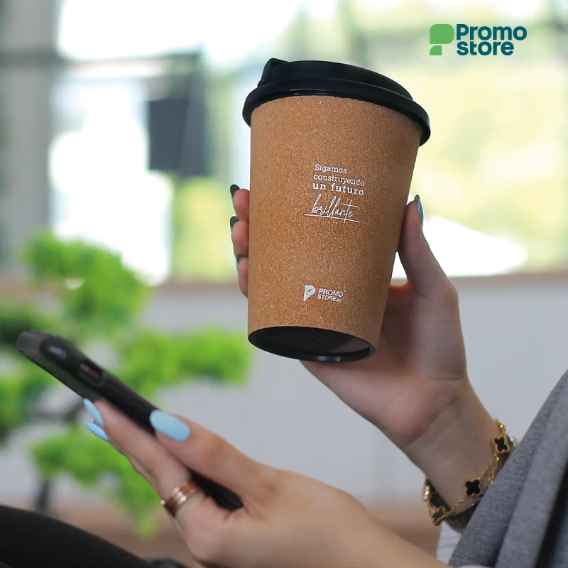 Vista previa de Mug de corcho 300ml 2