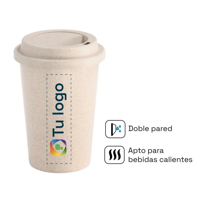 Vista previa 1 de Mug de trigo 300ml