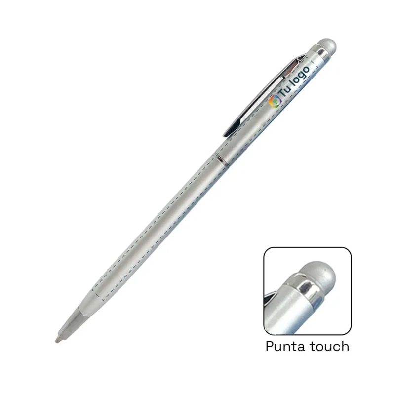 Bolígrafo Milas Touch Metálico