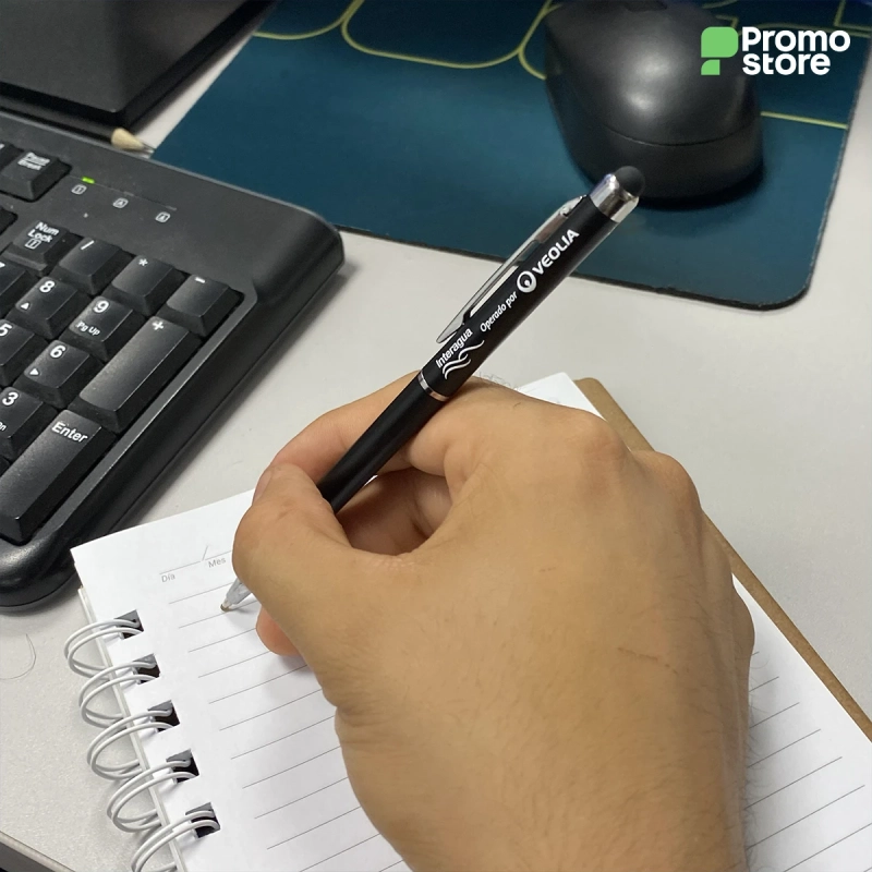 Vista previa de Bolígrafo Milas Touch Metálico 7