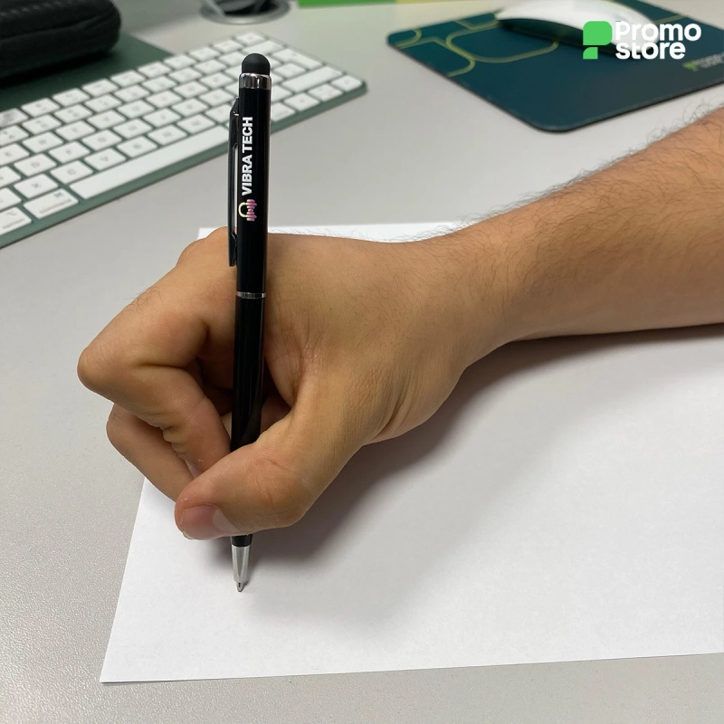 Vista previa de Bolígrafo Milas Touch Metálico 5