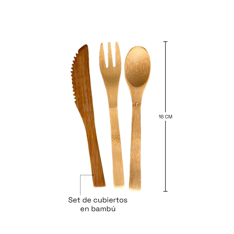 Vista previa de Kit De Cubiertos Eco 4