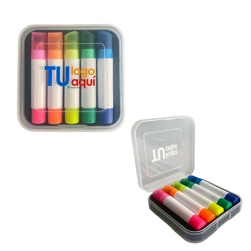 Set resaltadores 5 colores