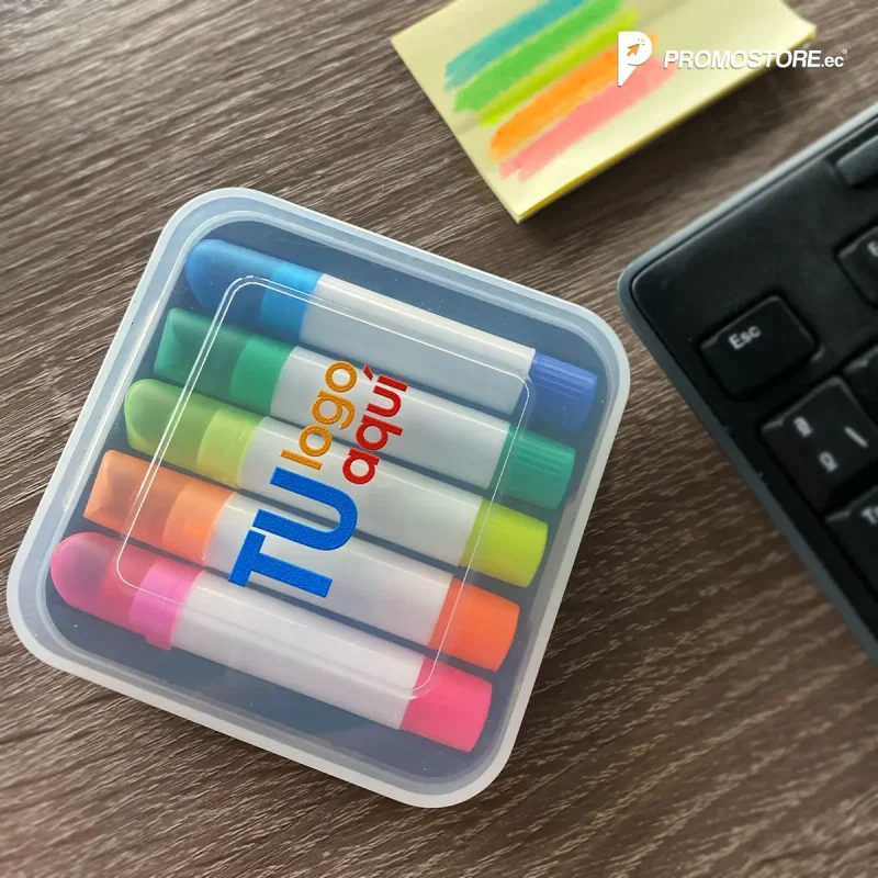 Vista previa de Set resaltadores 5 colores 2