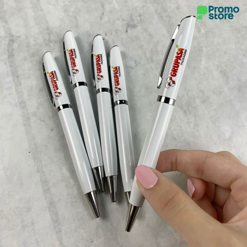 Vista previa de Bolígrafo White Elegant 4