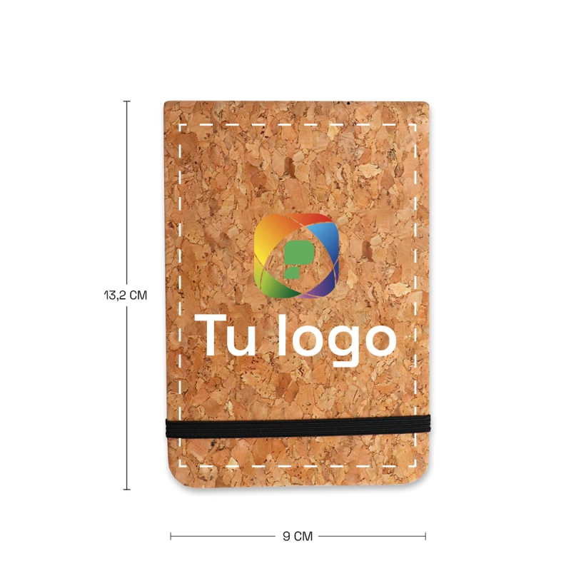 Vista previa de Libreta mini de corcho 9×13,2cm 4